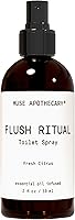 Vista 32 de Muse Apothecary Flush Ritual - Aerosol para inodoro aromático y refrescante, usar antes de ir, 4 onzas, infundido con aceites esenciales naturales