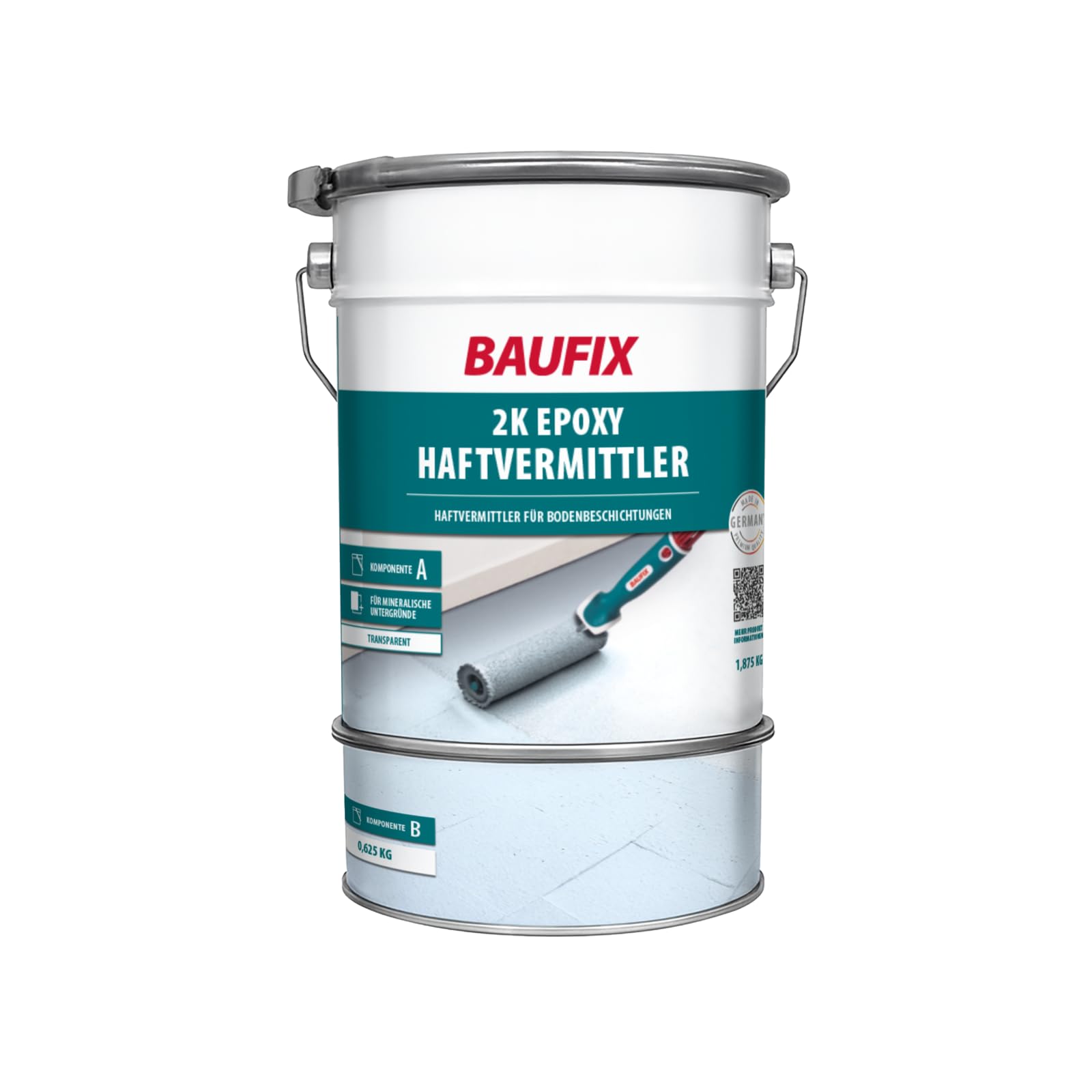 BAUFIX 2K Epoxy Haftvermittler transparent, 2,5 kg