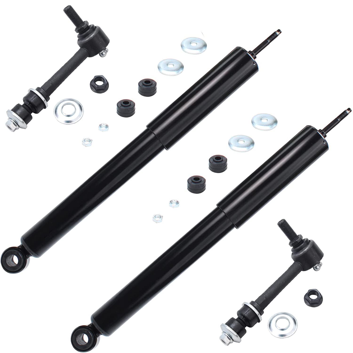 Detroit Axle - Rear 4pc Shock Absorbers Kit for 96-02 Toyota 4Runner