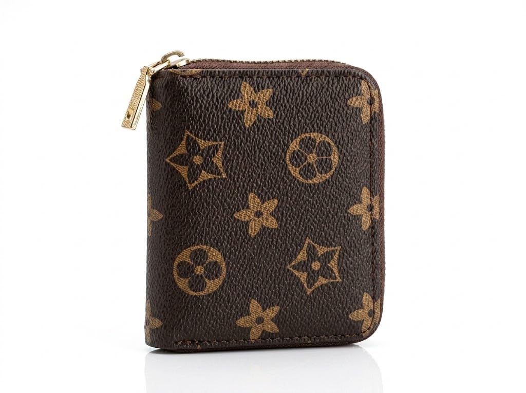 PAVILONN Women Wallet Small Zip PU Leather Compact Purse Card Holder Coin Pocket Stylish Ladies Clutch Girls Mini Wallet Short Purse for Daily Use (Style-1)-image-14