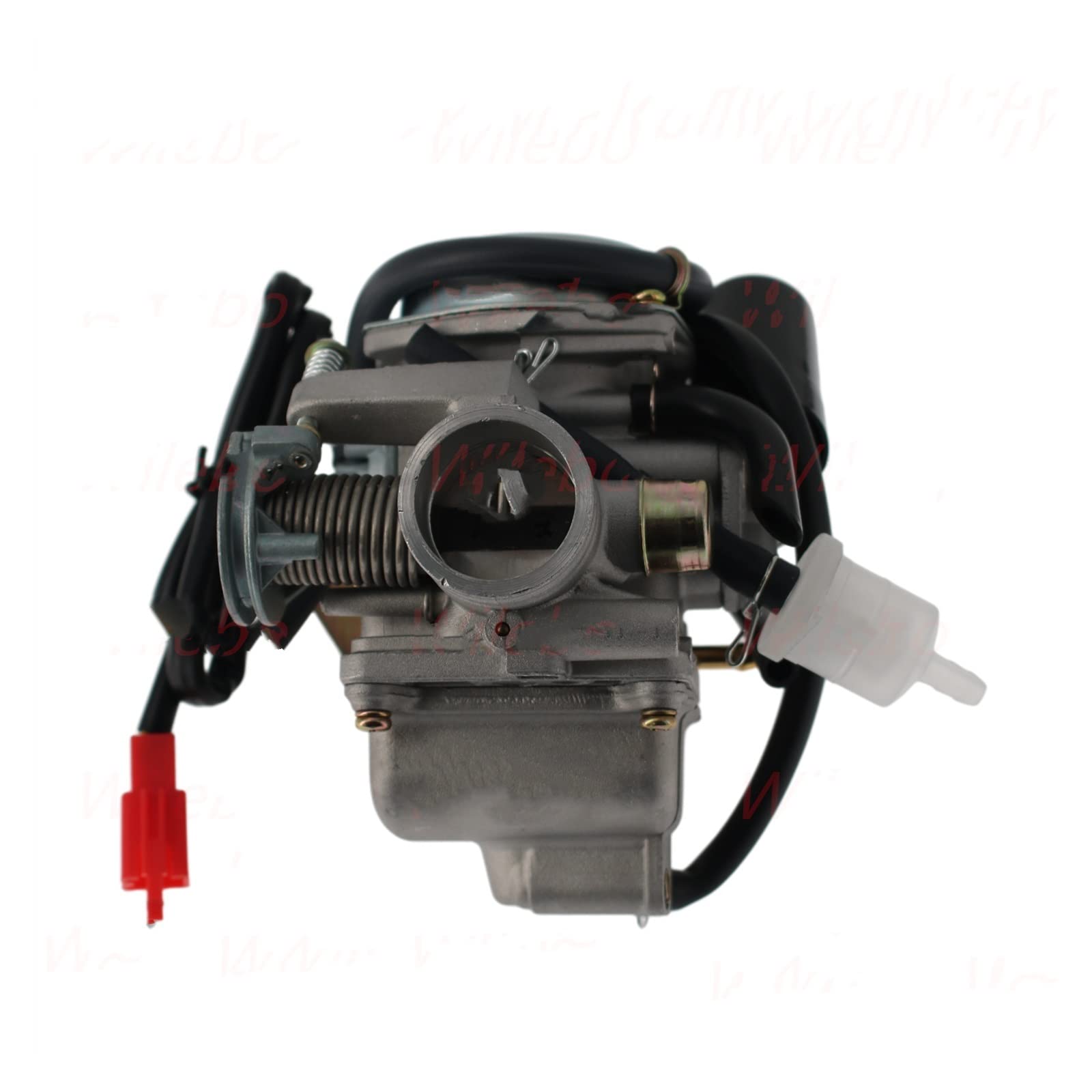 Montaje Carburador Carburador Eléctrico Para GY6 125cc 150cc 26mm Para 157QMJ 152QMI Motor Scooter ATV Go-Kart Ciclomotor PD26J Conjunto Carburador