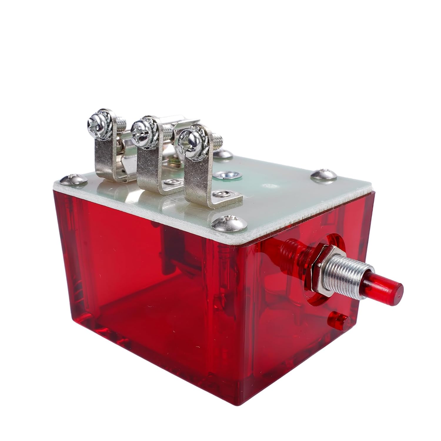 Push Button Magnetic Switch Compatible with Murphy Switchgage Panels, for Bandit Chipper Marine Diesel Generator Engines Shutdown Devices and Distributor Ignition Replace# 25700071 117