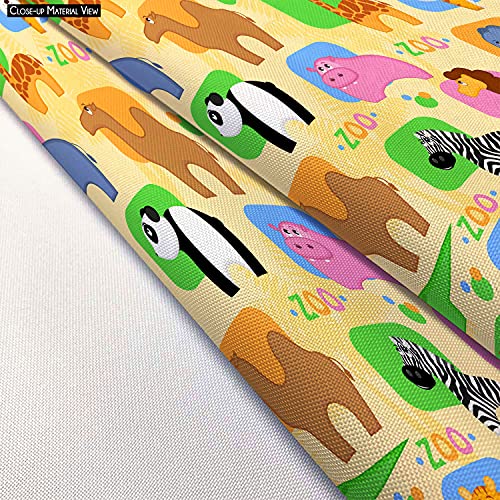 Image of ArtzFolio African Animals D1 | Reusable Sack Bag | Bag for Gym, Storage, Vegetable & Travel