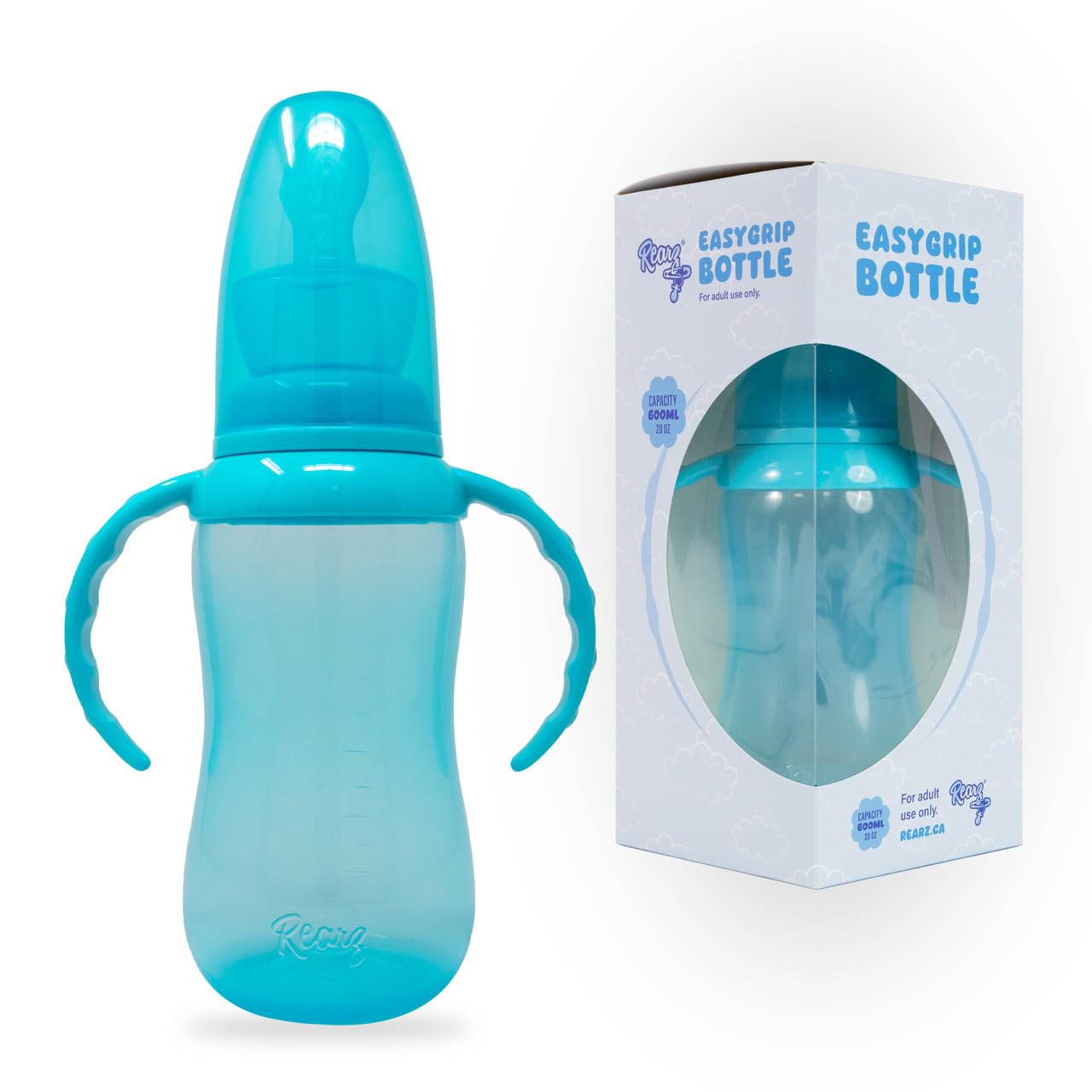 Amazon.com: Rearz Blue Easy Grip Adult Drinking Aid Cup Adaptive