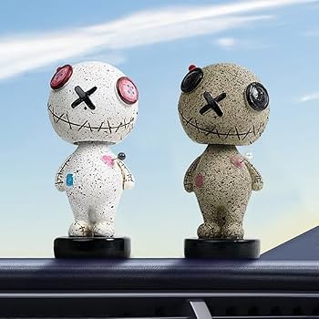 Amazon.co.jp: SOHODECO ボブルヘッドトイ ブードゥー人形