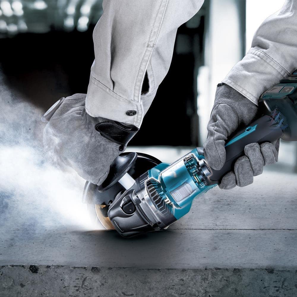 Makita GA022GZ 40 V Max Li-Ion XGT 115 mm bürstenloser Winkelschleifer – Batterien und Ladegerät nicht im Lieferumfang enthalten