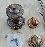 Graf von Gerlitzen Messing Tür Möbel Türgriffe Knopf Knauf Drehknopf Gründerzeit B2A