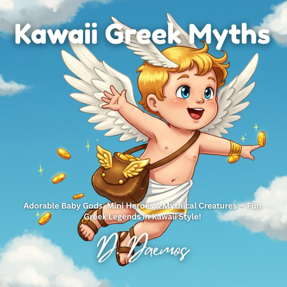 Kawaii Greek Myths: Adorable Baby Gods, Mini Heroes & Mythical Creatures — Fun Greek Legends in Kawaii Style!
