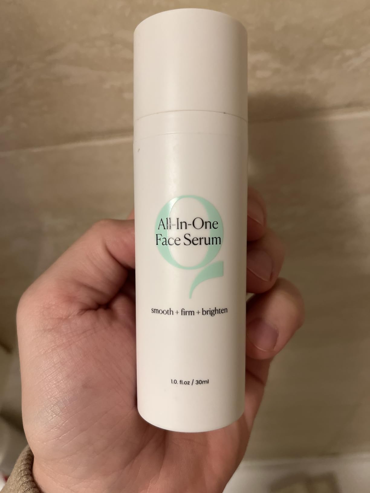 Qure All In One Hyaluronic Acid Serum for Face, Facial Serum With Niacinamides, Retinol, Lactic & Mandelic Acid, Bakuchiol, Peptides & Vitamin C Formulated For Fine Lines & Wrinkles