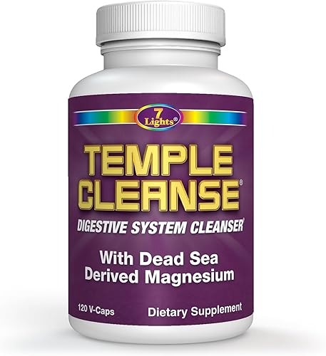 7luces Nutrición Templo Cleanse oxígeno Colon Cleanser Cápsulas