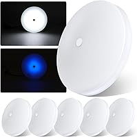 Vista 13 de acegoo Luz de techo para autocaravana, 4.5 pulgadas, 12 V, luz LED de disco para autocaravana, barco, cámper, remolque, camión, automóvil, montaje