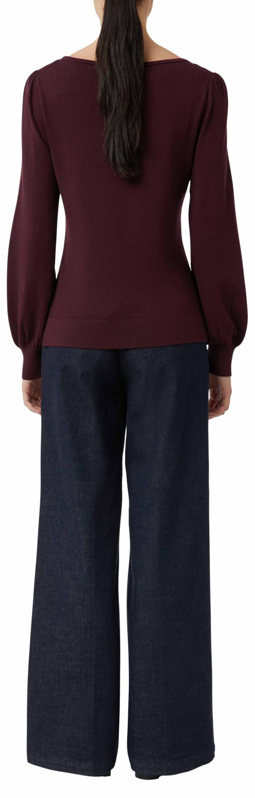 Comma Damen 2174896 Pullover (1er Pack)