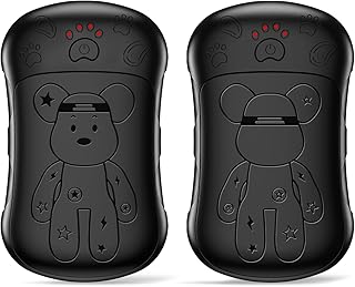 Rechargeable Hand Warmers 2 Pack, WXX 2 in 1 Electric Hand Warmer, 6000mAh Portable Pocket Warmers Dual-Sided Safe Heating, Electronic Winter Gifts for Men Women Kids, Golf, Outdoors