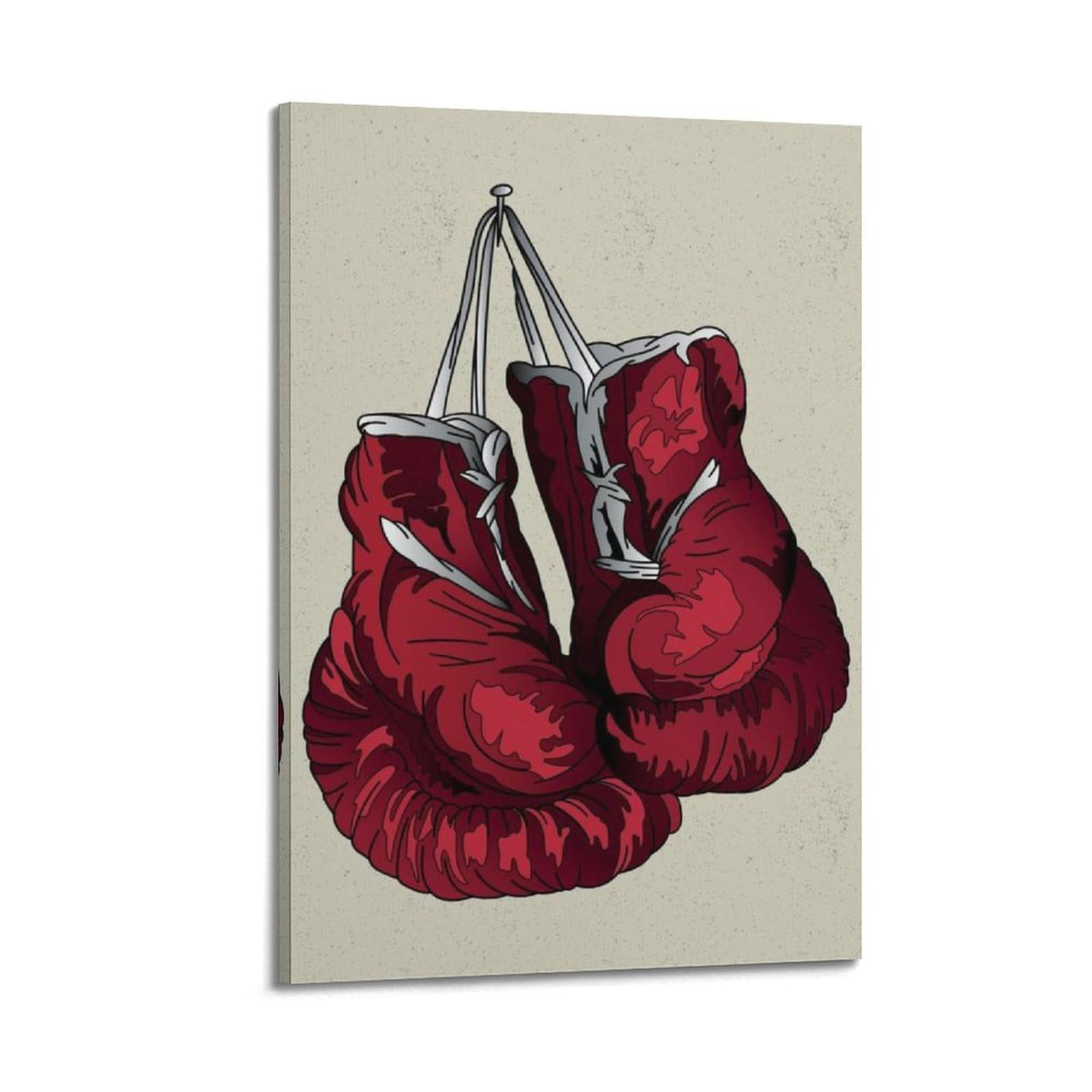 Affiche murale moderne boxe WIZIGM gants rétro déco 30x45 - 6