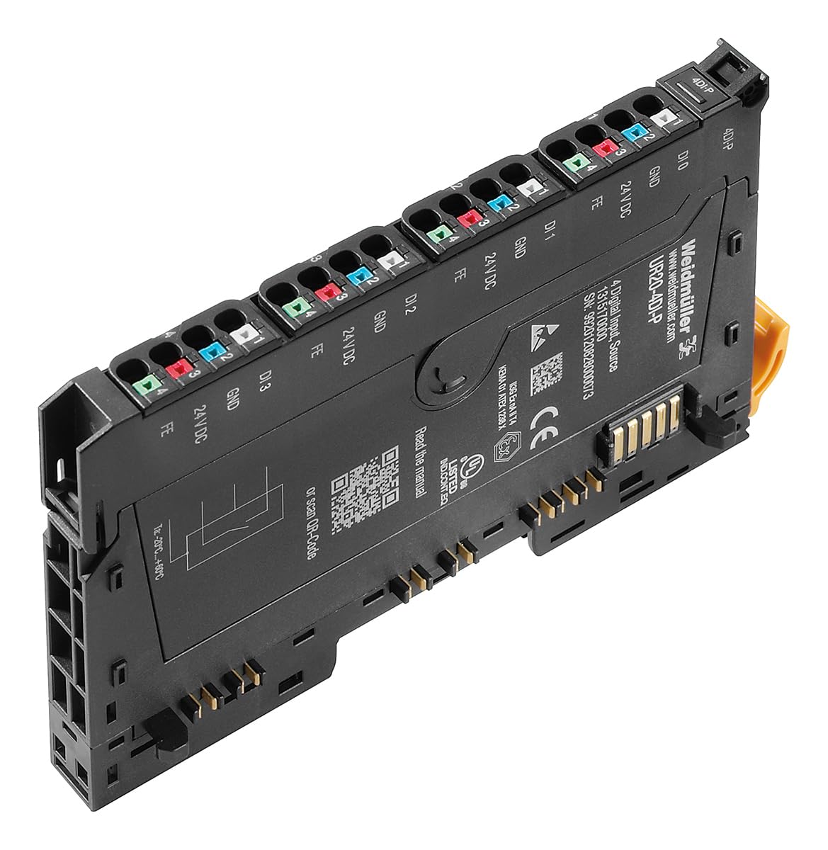 UR20-4DI-P Weidmüller 1315170000 - Évitez les pertes de signal des capteurs 24V