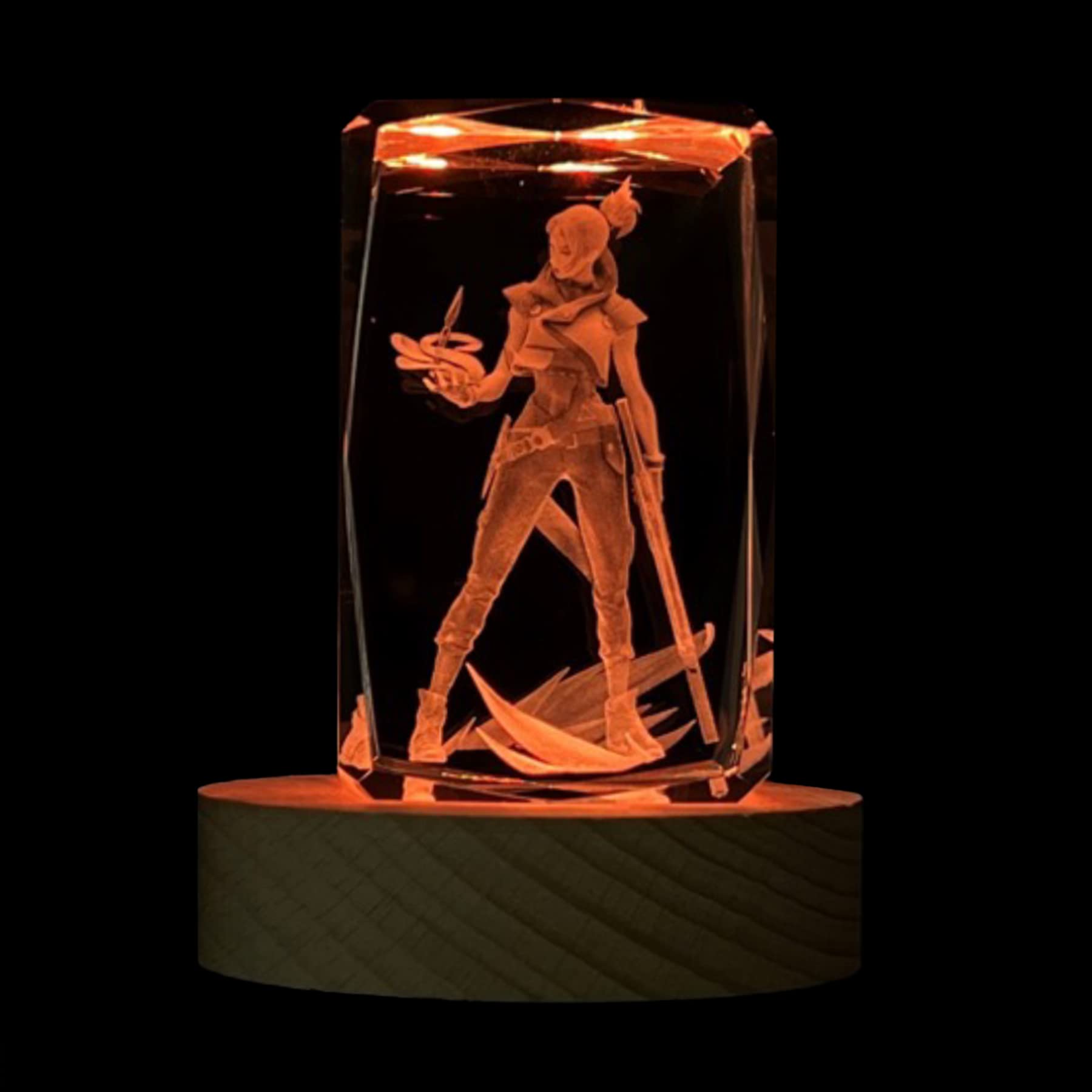 Buy SUPIA Valorant 3D Crystal Figure Agent Jett RGBW 16 Colorful