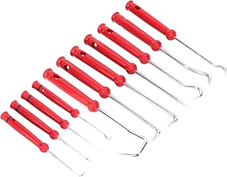 Aramox 11 peças universais de vedação de óleo com ganchos de vedação de vedação de vedação e removedor de vedação conjunto de ferramentas manuais de carro com caixa de armazenamento