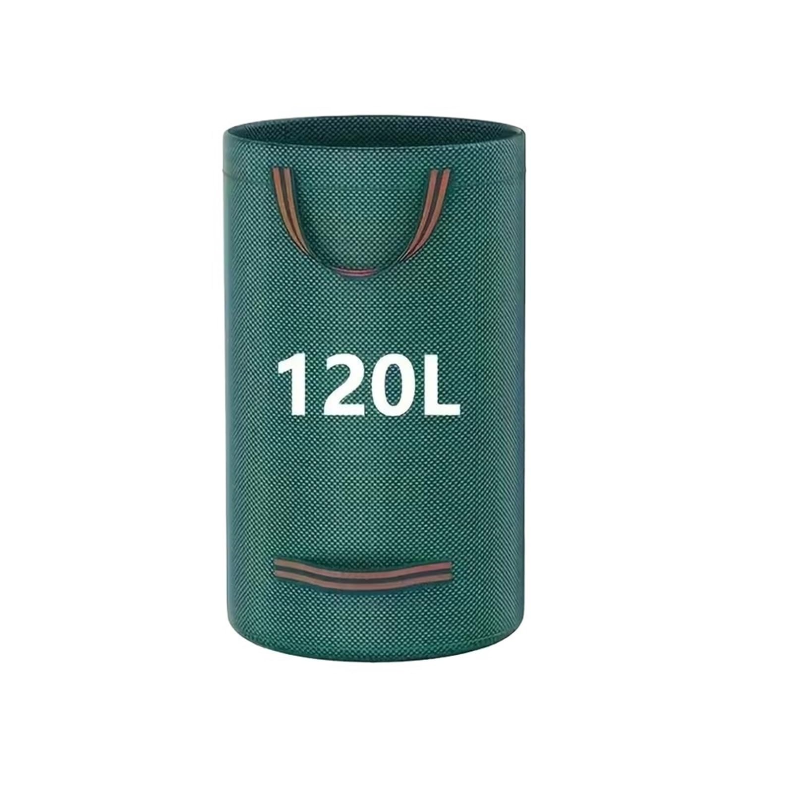 Garden Waste Bags With Handles Heavy-Duty PP Garden Waste Bags - Reusable Yard Debris With Industrial Fabric And Handles For Plant, And Leaf Collection(120L-45x76cm)