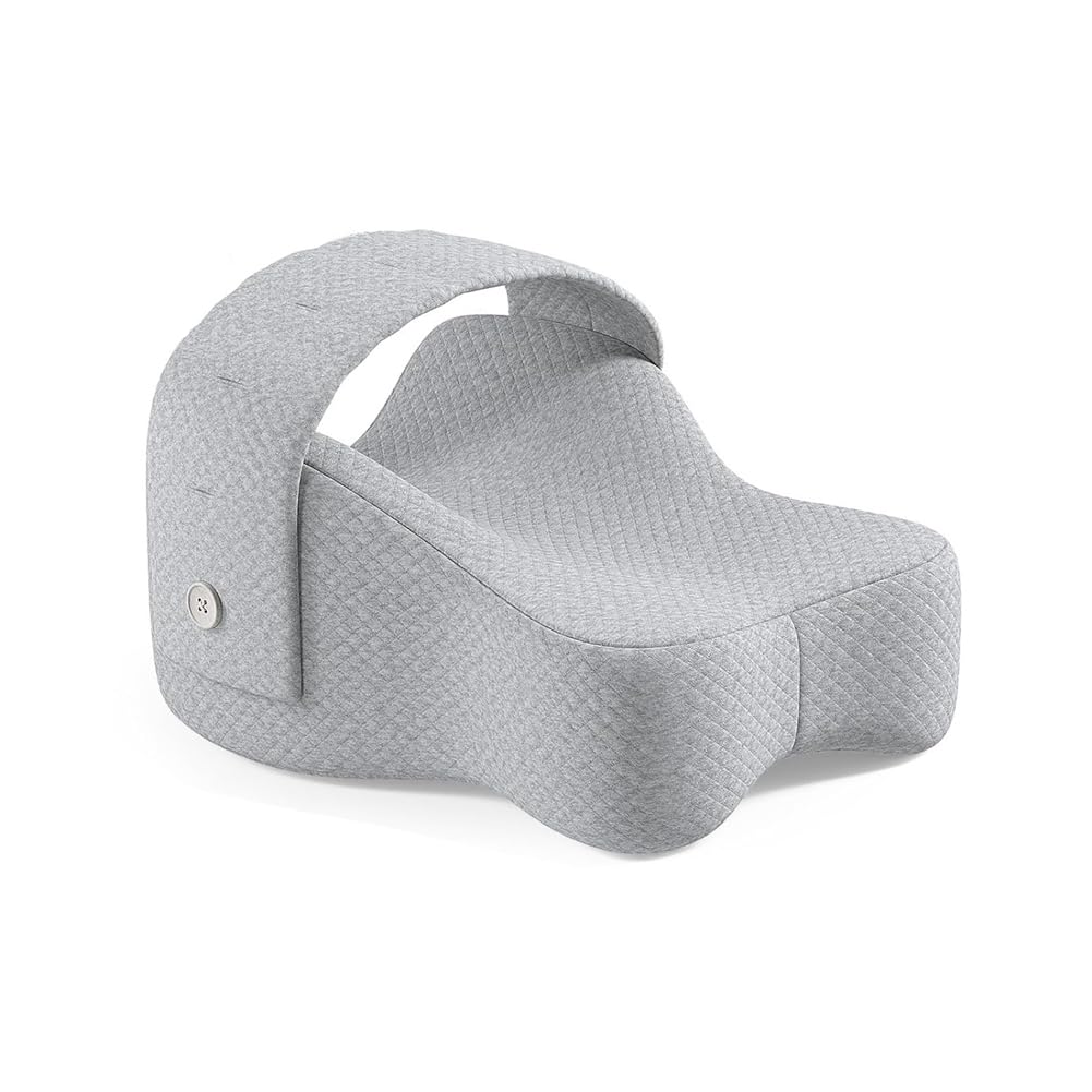 Hndhbfgrt Knee Pillow for Side Sleepers-Adjustable Strap-Memory Foam Leg Cushion, Comfortable Sleeping Support
