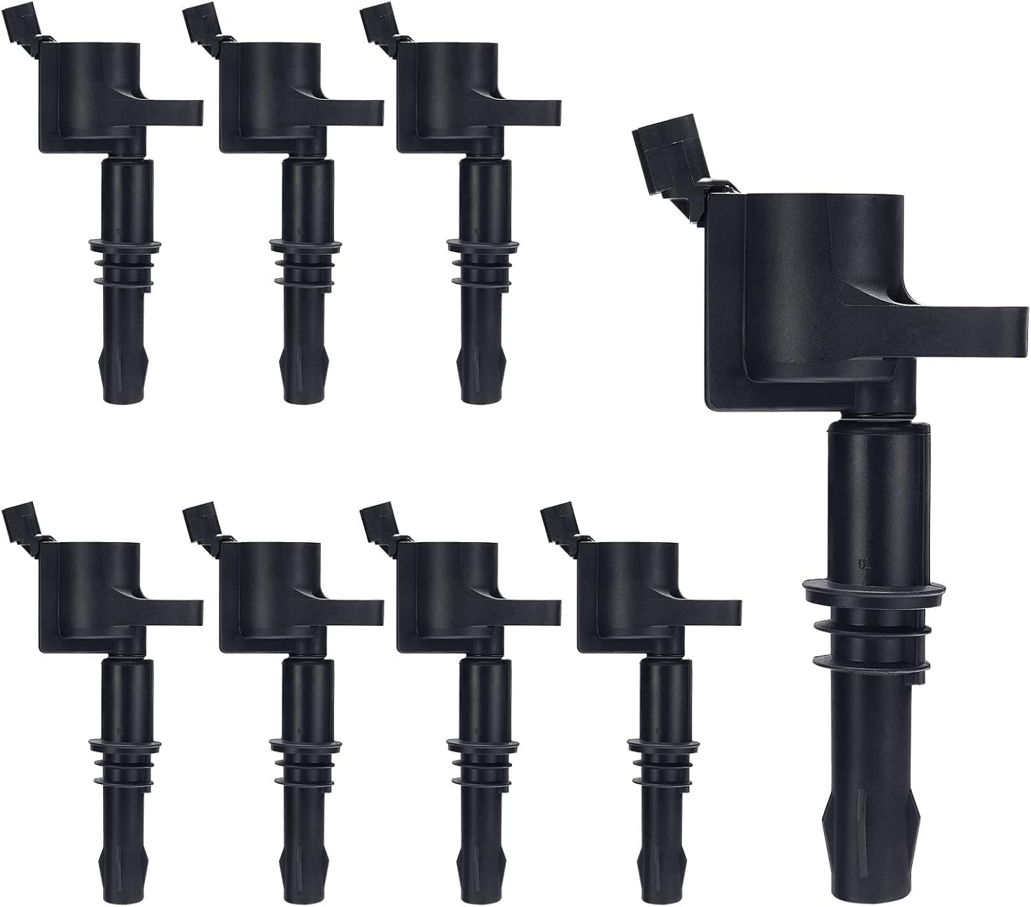 DG511 Ignition Coil Pack, Misfire Fix for Ford E-150 Club F-150/250/350, for Lincoln Mustang, Replaces 3L3E12A366CA 3L3U12A366BB 3L3Z12029BA 5C1584 C1659 (8PCS)