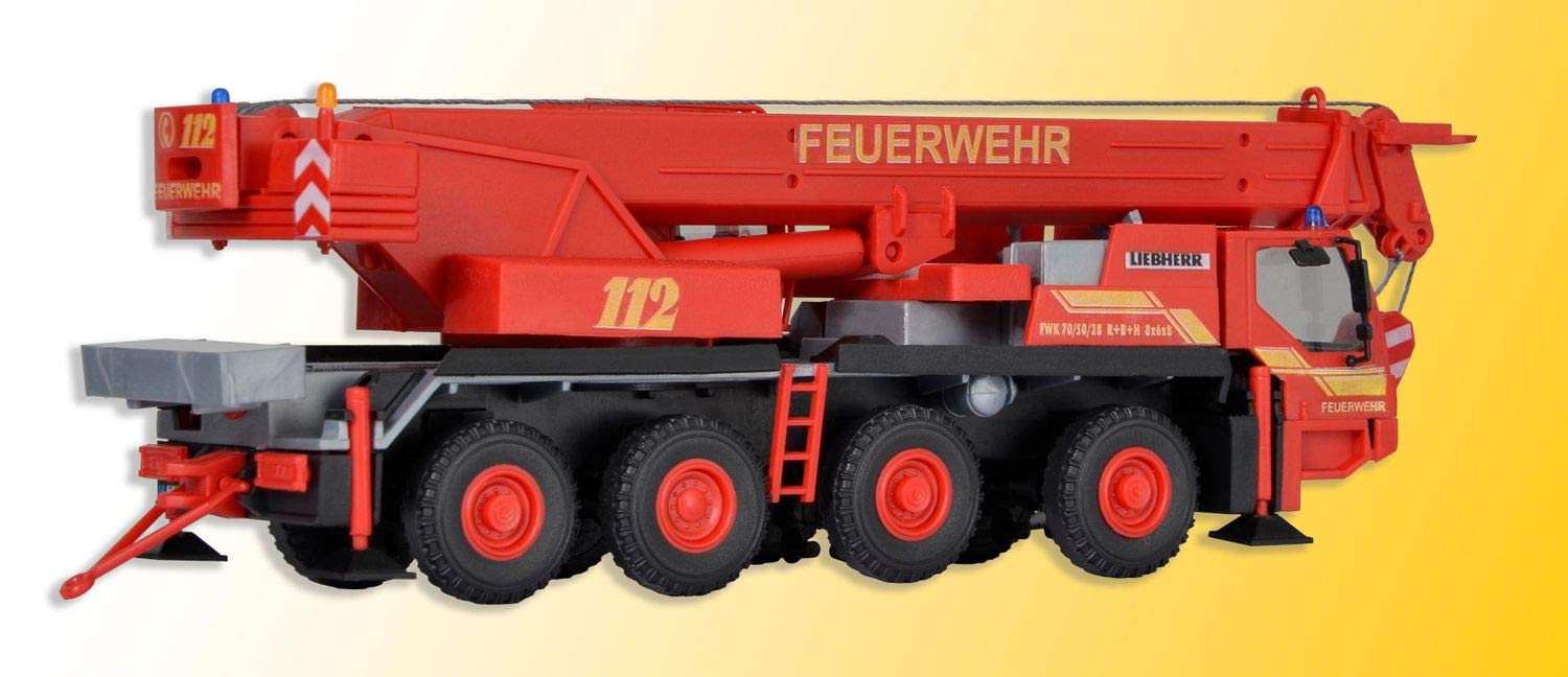 Viessmann 13041 - H0 Feuerwehr Kranwagen Liebherr LTM 1050/4