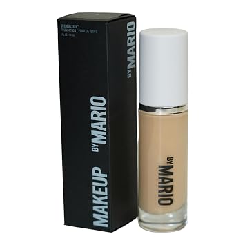 MAKEUP BY MARIO SurrealSkin Liquid Foundation, Liquid Formula, Vegan, Long-wearing coverage, Hydrating, Natural Finish, Size 30 mL 7C - light medium with cool undertone