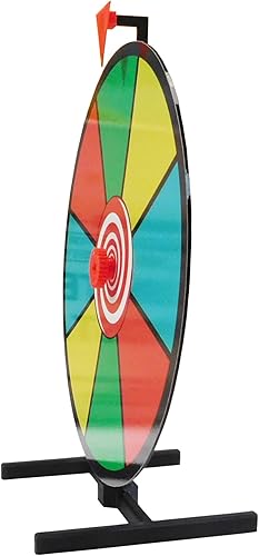 Miniatura 2 de Rueda de premio giratoria de borrado en seco de 12 pulgadas con soporte de escritorio