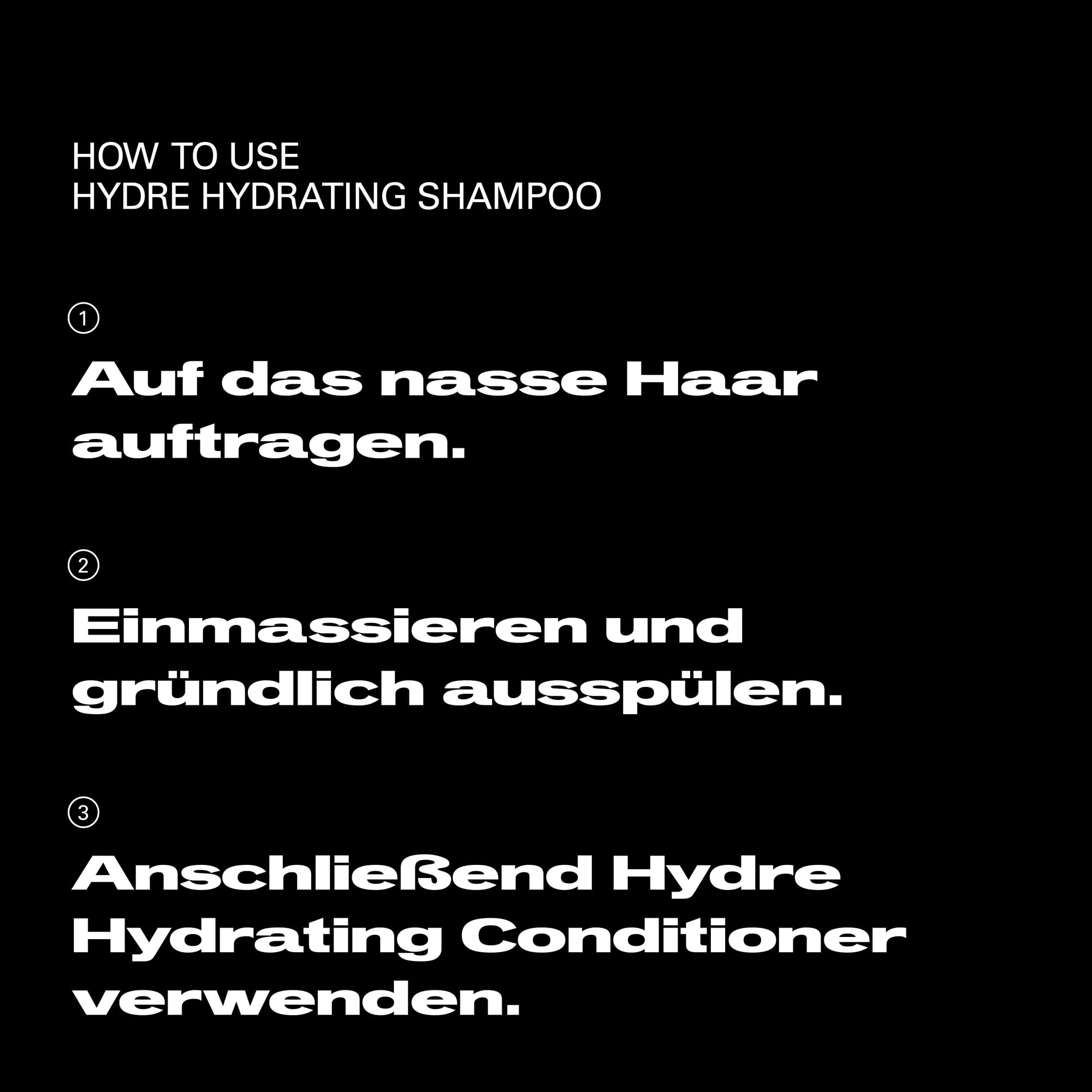 Sebastian Professional Hydre Hydrating Shampoo – Feuchtigkeitsspendendes Aufbaushampoo für trockenes, strapaziertes & coloriertes Haar – Anti-Frizz Pflegeshampoo für geschmeidiges Haar – 1 L