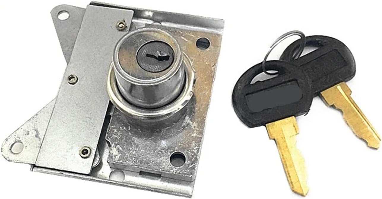 Office File Cabinet Connecting Rod Lock Iron Cabinet Lock Rotating Tongue Lock Furniture Hardware MA036 E 1Pcs