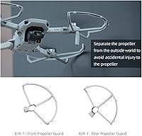 Vista 4 de Protector de hélice para DJI Mavic Mini SE/2/1 Drone Protector de instalación rápida Cubierta protectora de jaula (color: Combo 5)