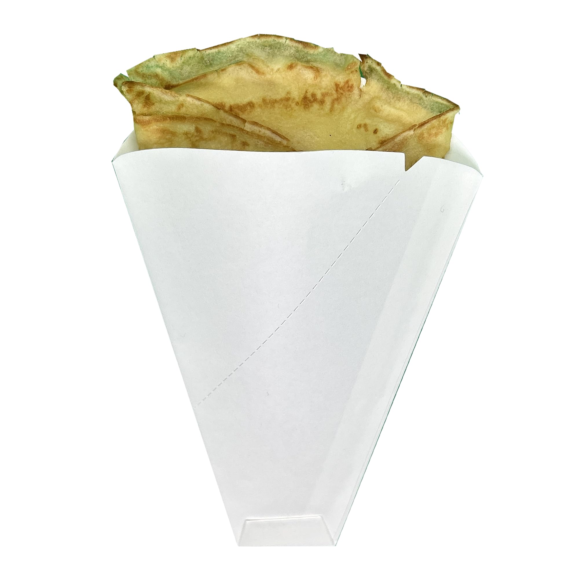 クレープ包装紙3900枚 Amazon｜日本のクレープラッパーホワイト(和風クレープ用) - 100