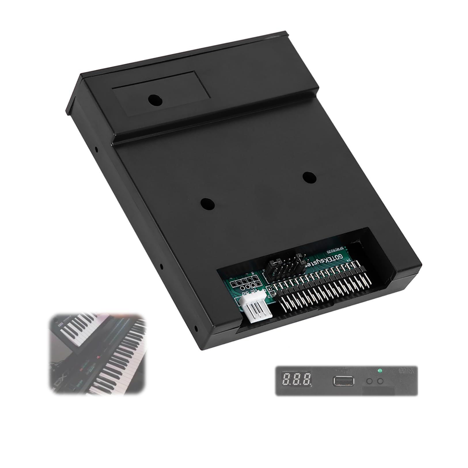 Simulations-Diskettenlaufwerk-Emulator 1,44 MB für Industrie-Controller, Enhanced Edition