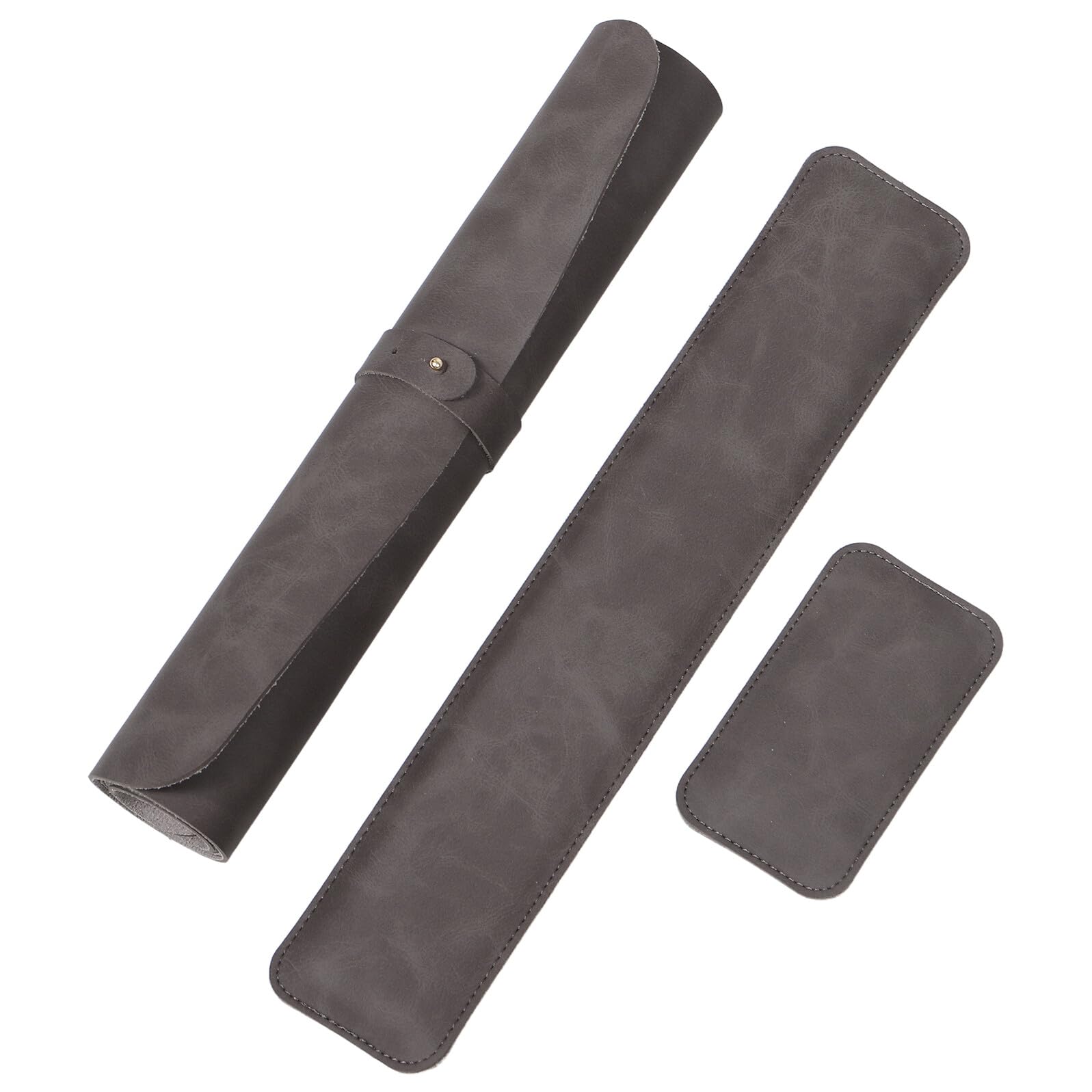 Tofficu Set Poggiapolsi per Tastiera e Mouse in Memory Foam Antiscivolo, Tappetino Grande 70x35 Cm, Colore Grigio Scuro, Accessori da Gioco Ergonomici per Ufficio e Gaming