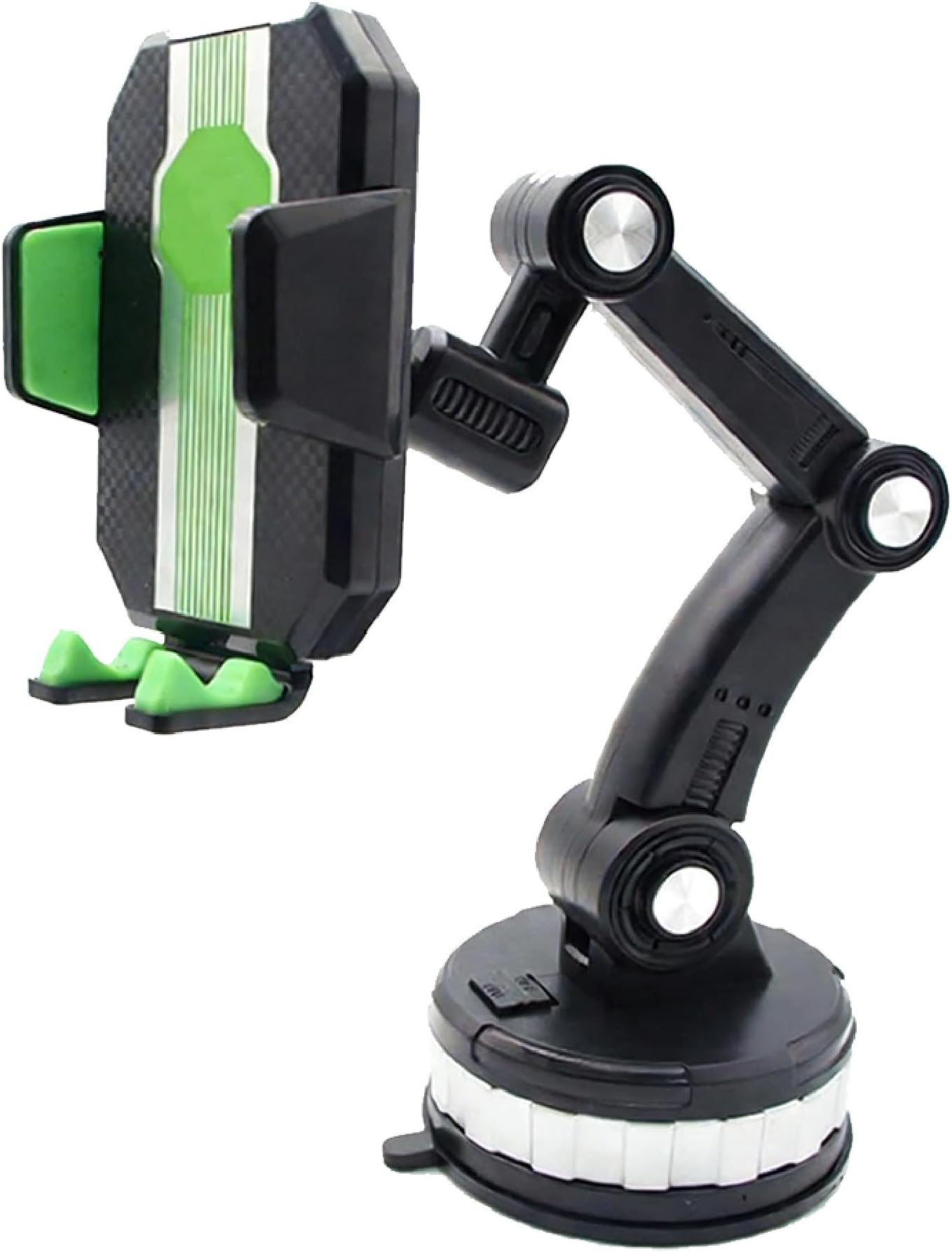 Dash Mount Phone Holder for GMC Acadia Yukon Terrain Envoy Jimmy Hummer EV 2000-2026, One-Hand Release,Car Charger Dash Windshield,360°Rotation Vacuum Suction Cup Phone Mount,B-Green