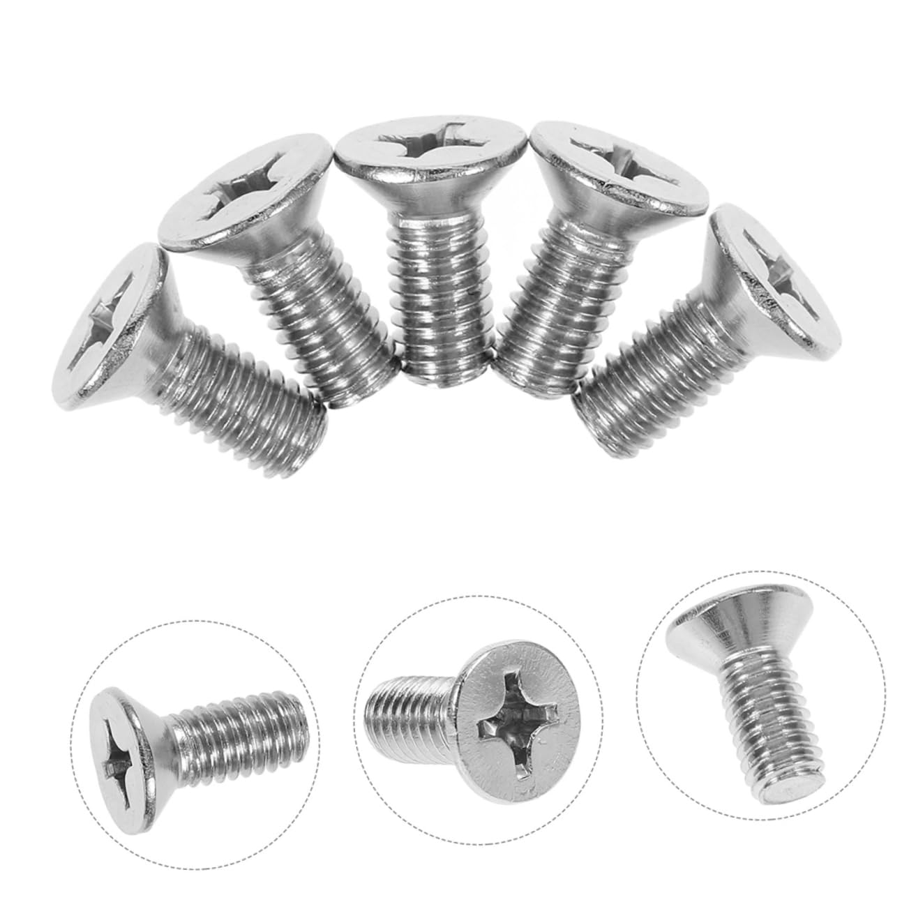 24Pcs Car Brake Disc Fixed Bolts Durable Metal Brake Screws for Enhanced Safety and Performance Compatible with Honda Elegant Coating for Aesthetic Appeal