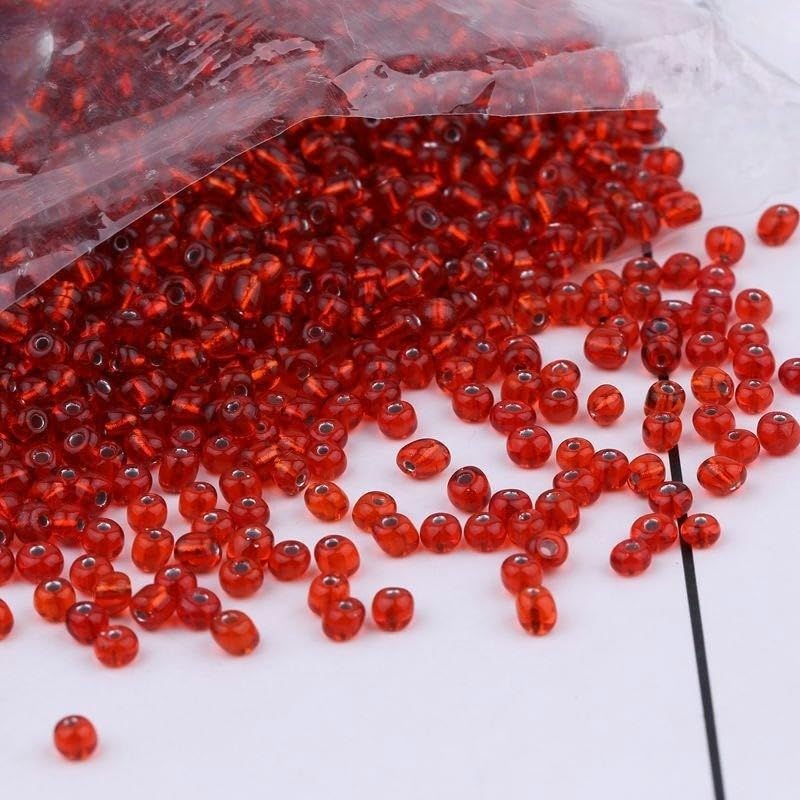 10000 pz 4mm Lago Blu Perline di Vetro per La Creazione di Gioielli Piccoli Pony Perline Perline di Riso Mnin Perline per Braccialetti Fai da Te Artigianato Orecchino Fai da Te