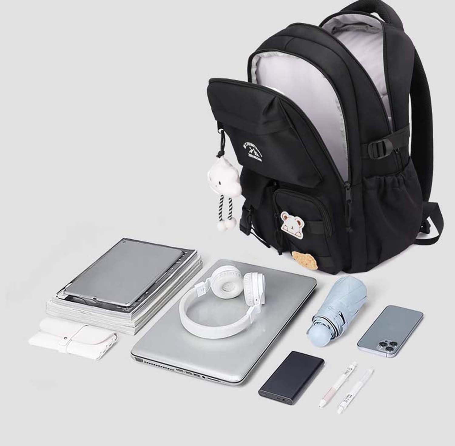Sac à Dos à Roulettes pour Filles,Sac D'école pour Adolescents avec Chariot Amovible, Sacs d'école primaire Sac à dos à roulettes pour collégiens et lycéens