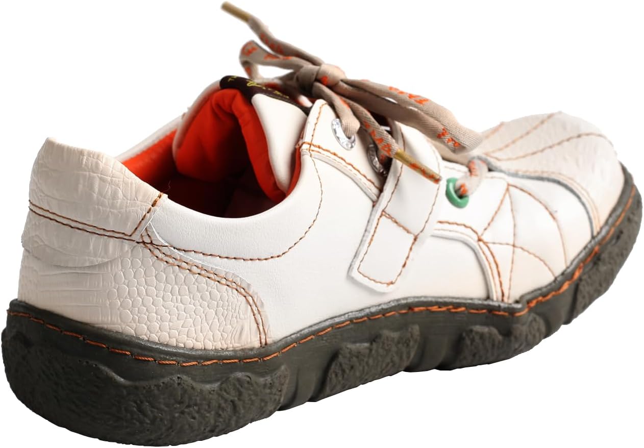 TMA EYES Women's Non-Slip Lace-up Women's Fashion Comfortable Walking Shoes - Image 2