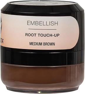 CALISTA Root Touch-Up | Temporary Gray Concealer | Cover Thinning Hair | Water & Sweat Resistant| All Hair Types | 0.35 oz.
