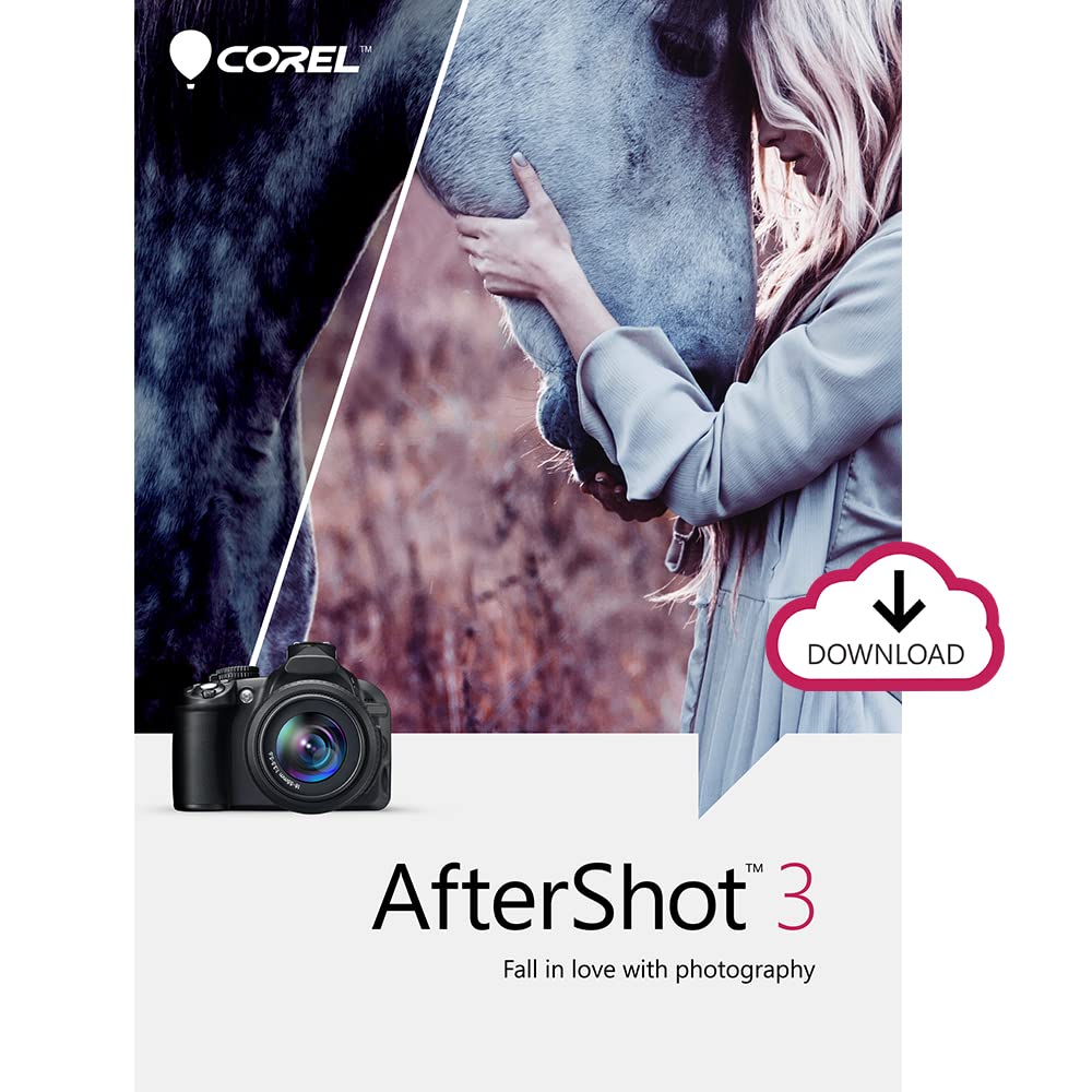Corel AfterShot 3 | Photo Editing and Management Software [PC Download]