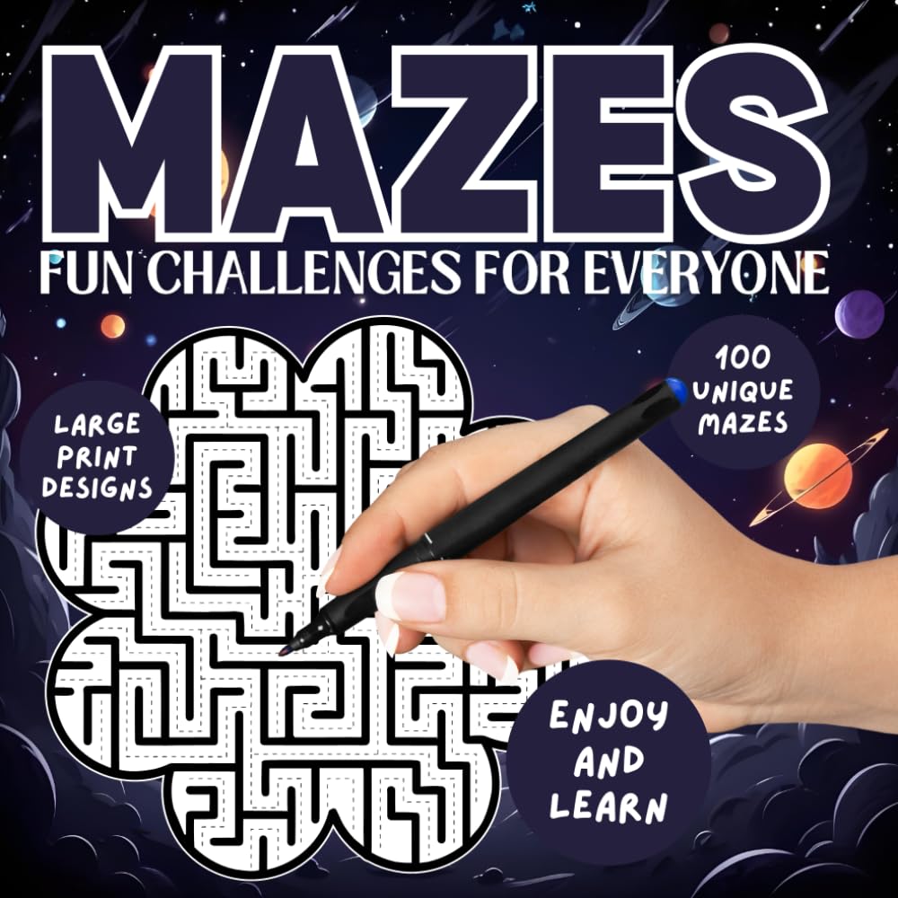 100 Mazes Fun Challenge