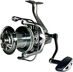 MOLINETE DE PESCA PRAIA SAHARA SPEED ELITE 10000-7 ROLAMENTOS - DRAG:20KG - CARRETEL E MANIVELA EM ALUMINIO - PESCA PESADA - PEIXE GRANDE - PROFISSIONAL