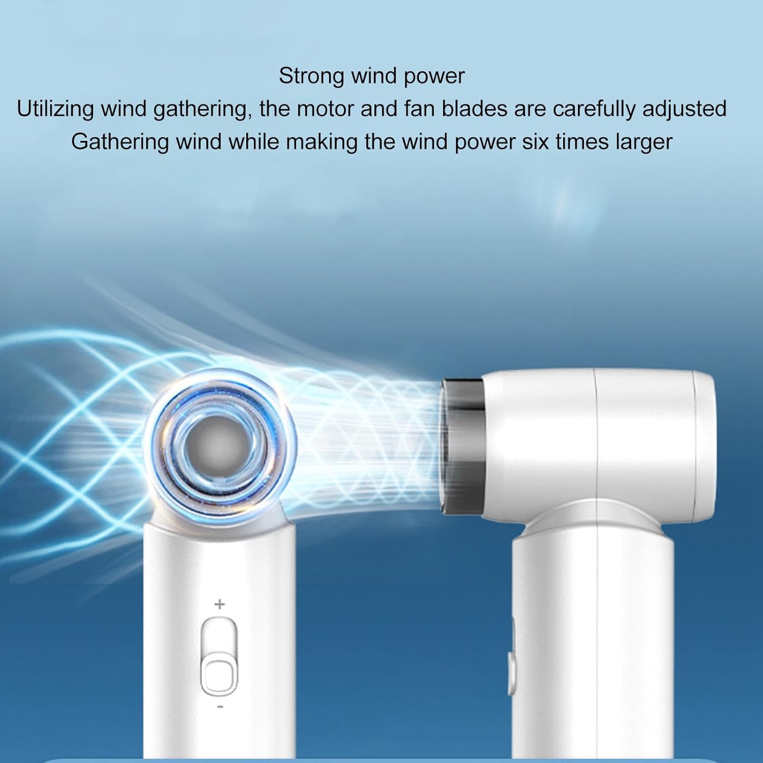 Focket Electric Air Duster, 80000RPM Professional Portable Handheld Efficient Stepless Speed Air Duster Turbo Fan, Multipurpose Dry Blower Brushless Turbo Fan for Car Dry, Keyboard