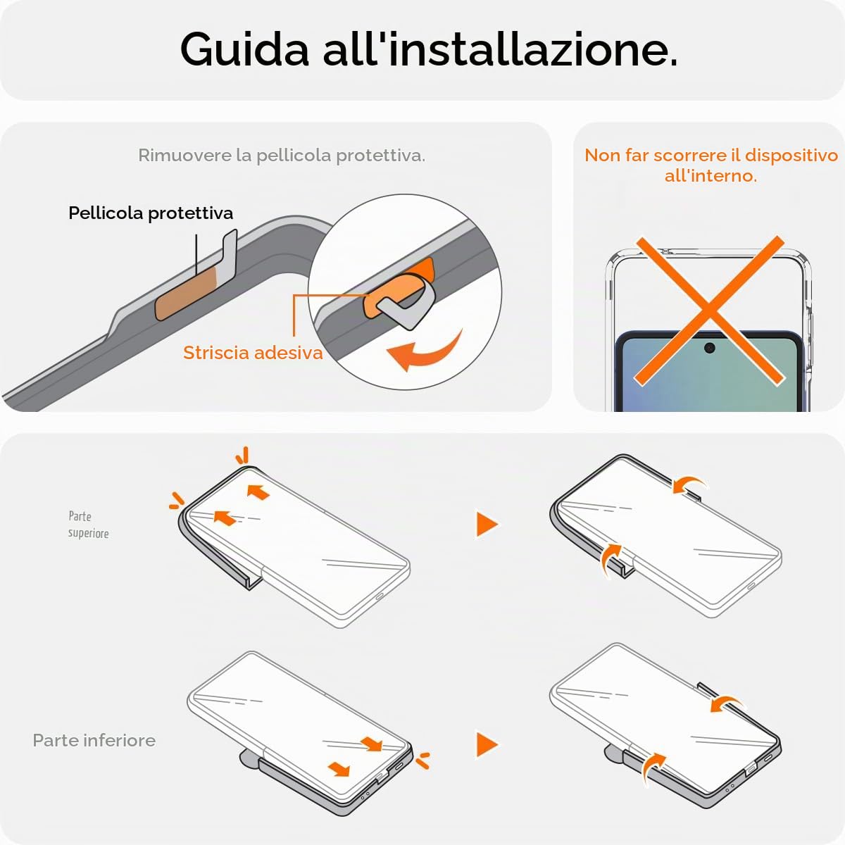 Spigen Cover Ultra Hybrid Pro MagFit Compatibile con Samsung Galaxy Z Flip 7 - Neo One