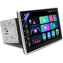10.1 inch Android Double Din Car Stereo Rotatable Carplay Radio