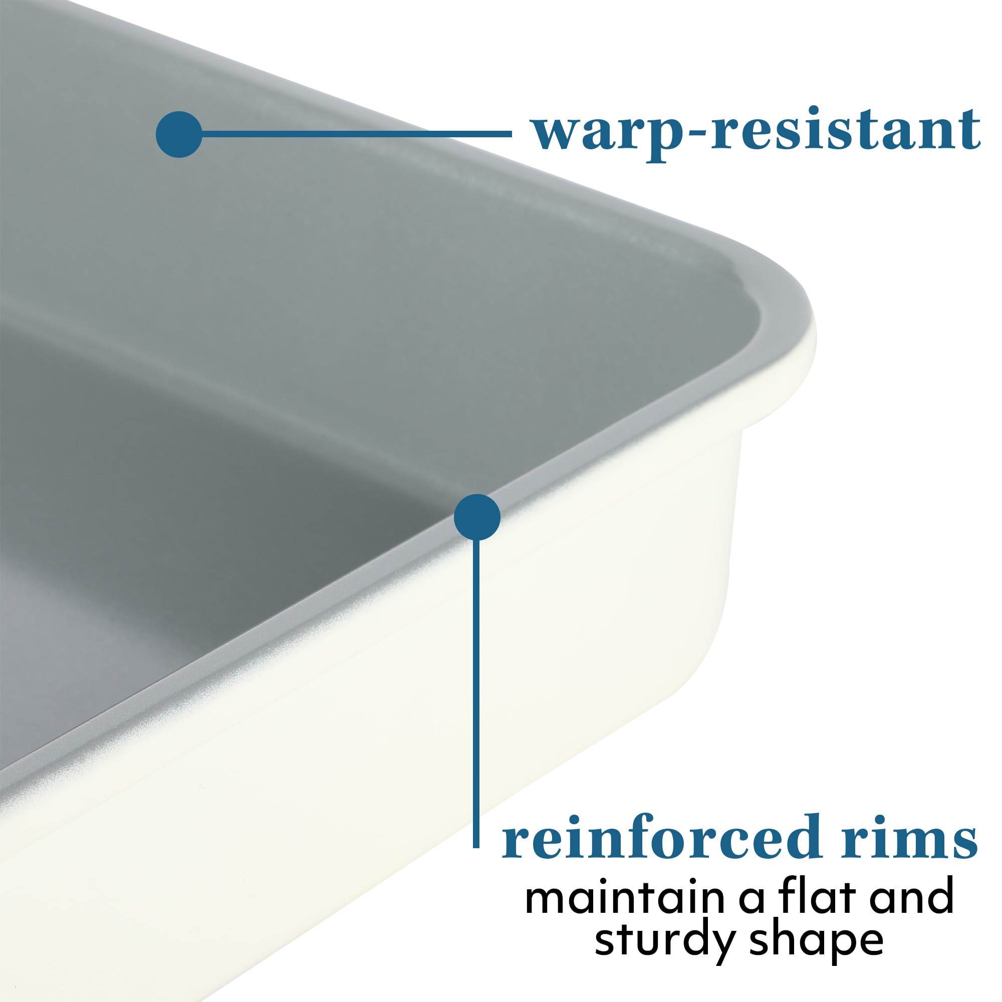 Sur La Table Bake Sale Roaster Pan - Nonstick 9x13 -5