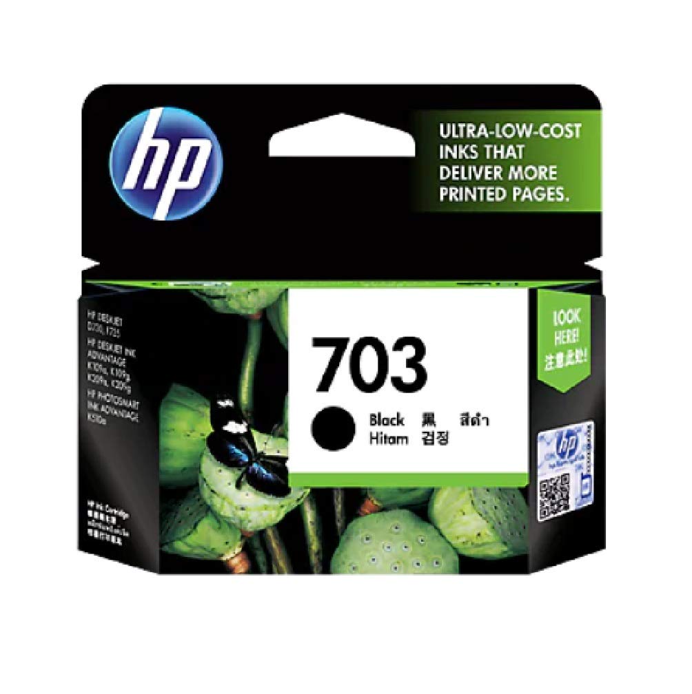 HP 703 Black Ink Cartridge CD887AA 703 Bk (B07SYJLP3T) Amazon Price History, Amazon Price Tracker