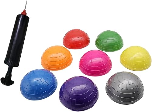 8x Stepping Stones Balance Training Toy Actividades preescolares Cursos de obstáculos Equipo de fitness Equilibrio Piedras de río para niños