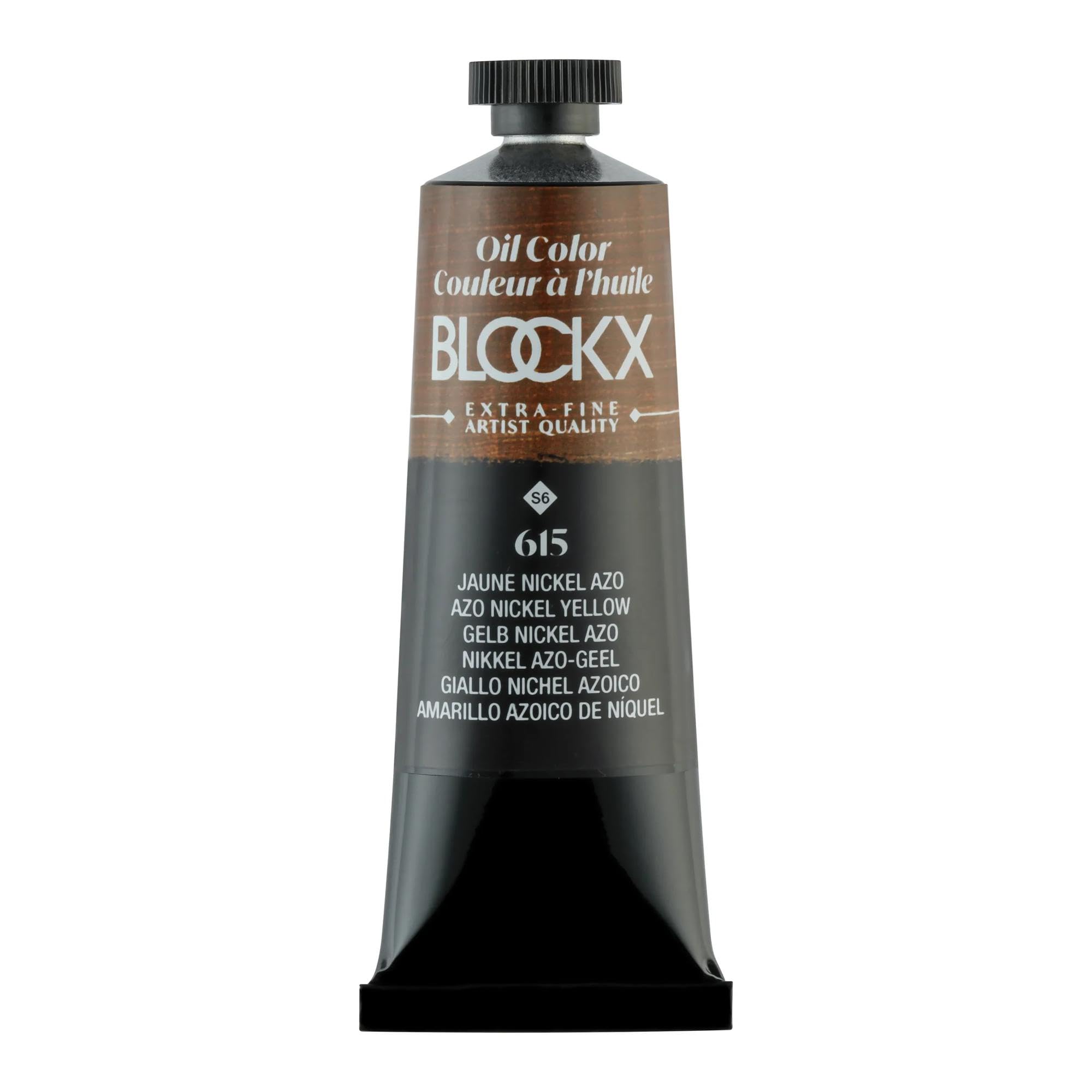 BLOCKX 213615BXC farba olejna ekstra drobna, 35 ml, półkryjąca, żółta