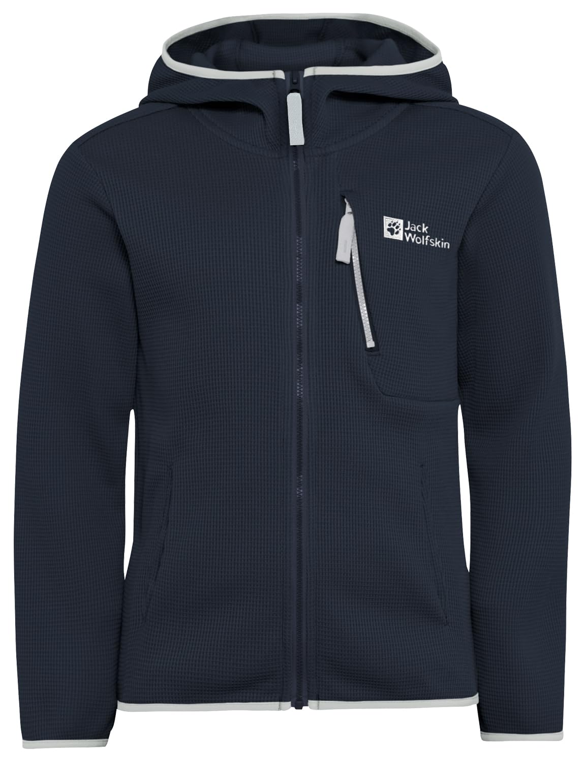 Jack Wolfskin Unisex Children's Actamic Grid Midlayer K Fleece Jacket